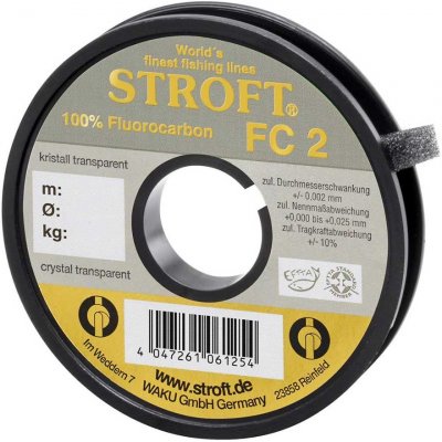 Stroft Fluorocarbon FC2 50m 0,22mm 4kg – Zbozi.Blesk.cz