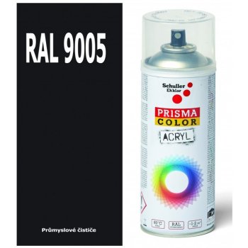 Schuller Eh'klar Prisma Color 91004 RAL 9005M Sprej černý matný 400 ml, odstín barva černá matná