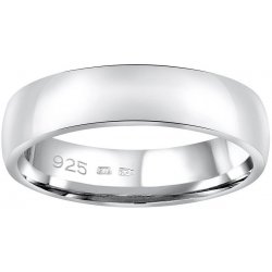 SILVEGO Snubní stříbrný prsten Poesia pro muže i ženy QRG4104M