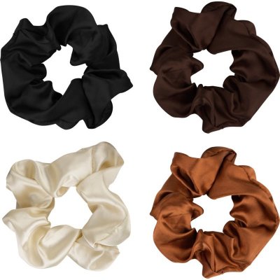 Brushworks Satin Scrunchies Natural gumičky do vlasů – Hledejceny.cz