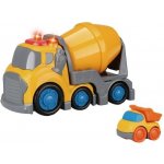 Wiky Vehicles Kiddy Auto míchačka s efekty 19,5 cm sklápěč 6,5 cm – Hledejceny.cz