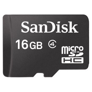 SanDisk microSDHC 16 GB SDSDQM-016G-B35