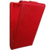 Pouzdro a kryt na mobilní telefon Sony Slim Flip Flexi Fresh Red Sony D5803 Xperia Z3 compact