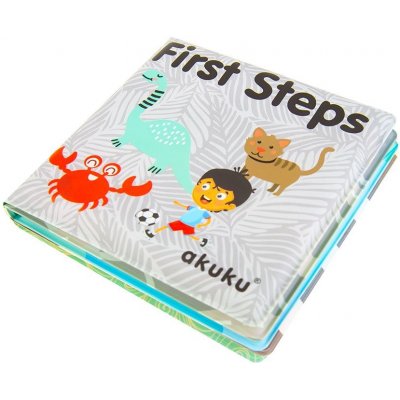 Akuku First Steps První dětská pískací knížka do vody – Zboží Mobilmania