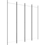 Shumee čtyřdílný paraván bílý 200 × 200 cm – Zbozi.Blesk.cz