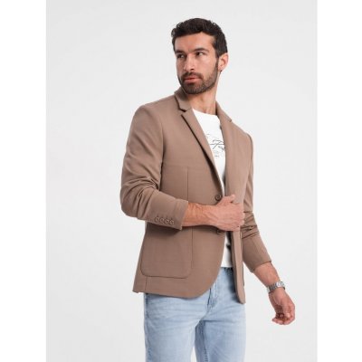 Ombre OM-BLZB-0127 dark beige – Zboží Dáma