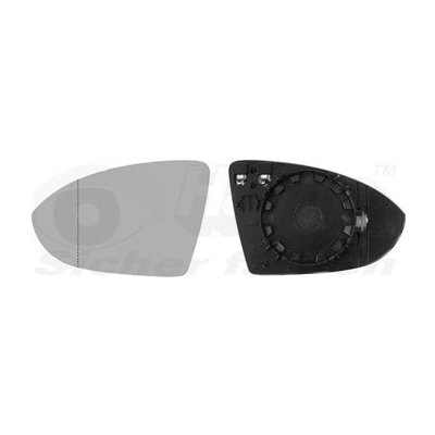 Sklo do zrcatka, vnejsi zrcatko VAN WEZEL 5766837 – Zboží Mobilmania