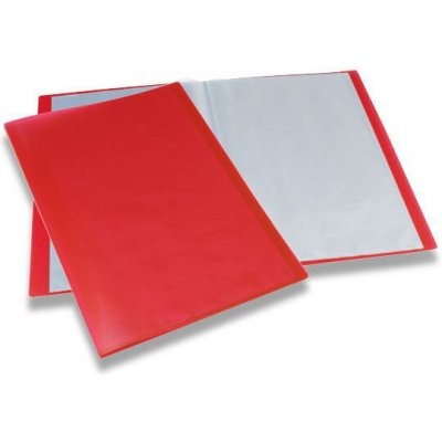 Katalogová kniha FolderMate Color Office, 20 listů Barva: Červená