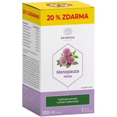 Aporosa Menopauza Herba 120 kapslí