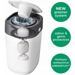 Tommee Tippee Koš na pleny Sangenic Twist & Click bílý EKO – Zboží Dáma