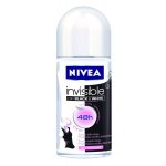Nivea Invisible for Black & White Clear antiperspirant roll-on 50 ml – Zboží Dáma