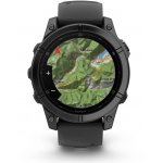 Garmin Fenix E 47mm Stainless Steel Slate Gray/Black 010-03025-01 – Zboží Mobilmania