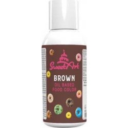 SweetArt olejová barva Brown 70 g