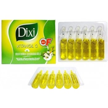 Dixi Vitanol vlasové revitalizační tonikum ampule 6 × 10 ml