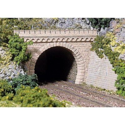 Auhagen H0 2 tunelové portály dvoukolejné 41587 – Zboží Mobilmania