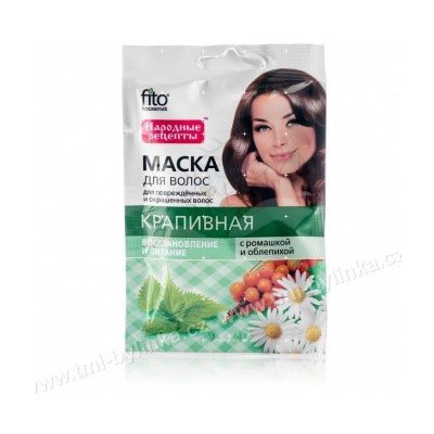 Fito Kosmetik Maska na vlasy s kopřivou heřmánkem a rakytníkem 30 ml