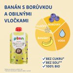 Salvest Põnn Bio Banán s borůvkou a obilnými vločkami 110 g – Zboží Dáma