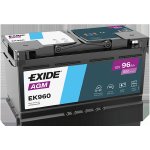 Exide AGM 12V 96Ah 850A EK960 – Hledejceny.cz