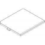 Krytka pouzdra cívky Pfaff 416679701 – Zboží Mobilmania