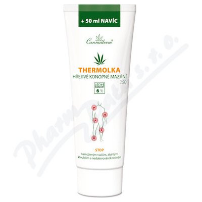 Cannaderm Thermolka hřejivé konopné mazání 250 ml – Zbozi.Blesk.cz