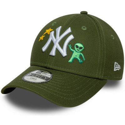 New Era 9FORTY MLB SPACE ICON NEW YORK YANKEES K 60759040 JR zelená – Zboží Mobilmania