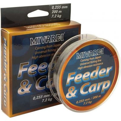 MIVARDI Carp a Feeder 200 m 0,185 mm 3,4 kg – Zbozi.Blesk.cz