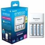 Panasonic Eneloop Smart Plus Cha BQ-CC55 + 4x AA K-KJ55MCD40E – Zboží Živě