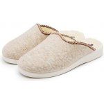 Vlnka dámské vlněné pantofle béžová – Zboží Dáma