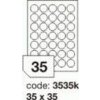 Etiketa Rayfilm Bílé R0100.3535KA, 100 listů A4, 3500 etiket