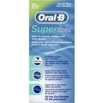 Oral B Super Floss dentální nit na rovnátka a implantáty příchuť Mint 50 ks