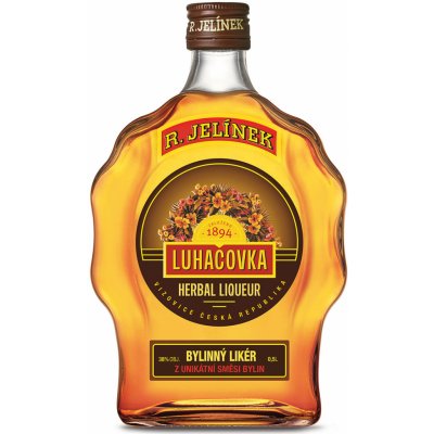 Luhačovická bylinná 38% 0,5 l (holá láhev) – Zboží Dáma