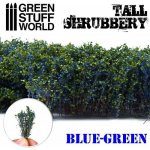 Dekorace Green Stuff World Tall Shrubbery: Blue Green – Zboží Živě