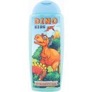 DINO dětský krémový sprchový gel modrý dinosaurus 300 ml