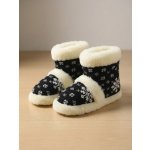 Papuče z ovčí vlny model 47 vysoké černé – Sleviste.cz