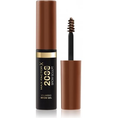 Max Factor 2000 Calorie Brow Sculpt gel na úpravu obočí 003 Brown 4,5 ml