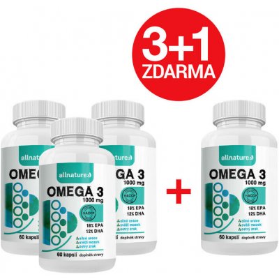Omega 3 60 tablet 3 +1 – Hledejceny.cz