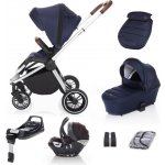 ZOPA Set Move 2022 + korba + adaptéry + autosedačka + báze sky blue/silver – Zboží Mobilmania