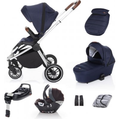 ZOPA Set Move 2022 + korba + adaptéry + autosedačka + báze sky blue/silver – Zboží Mobilmania