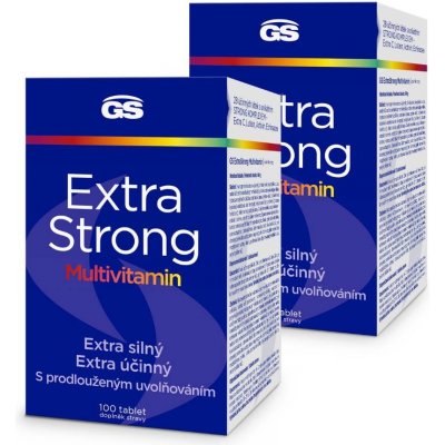 GS Extra Strong Multivitamin 2 x 100 tablet – Zbozi.Blesk.cz