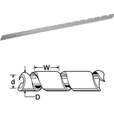 GPH Spirála svazkovací SPP 12 Tpřírodníteplotně odolná -50°C až +90°Cbal.10m – Zboží Živě