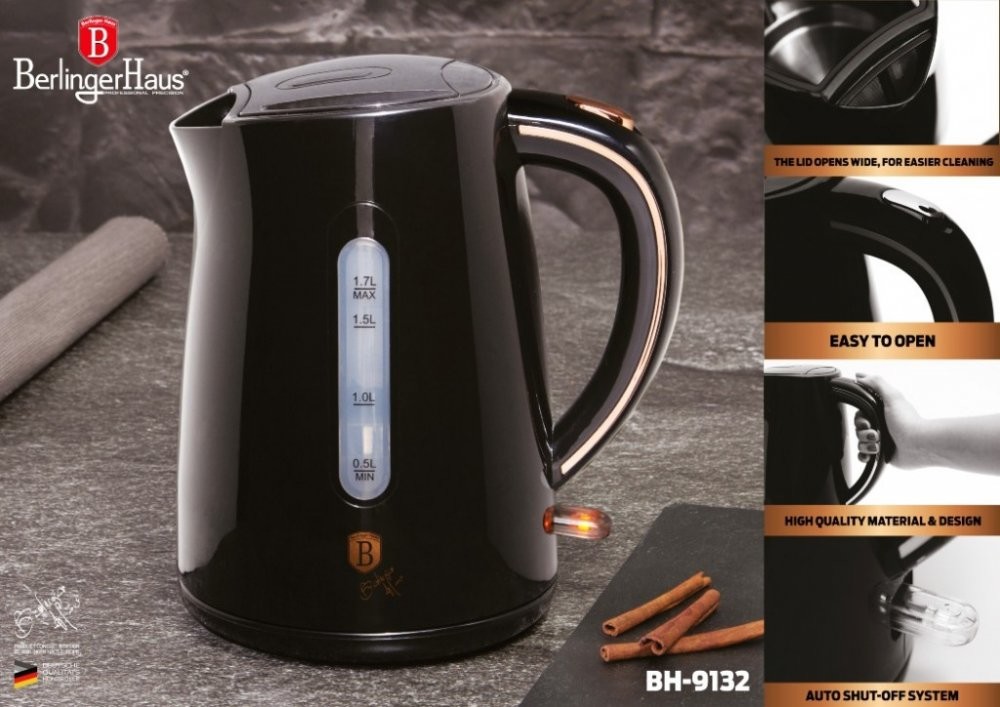 Berlinger Haus - Rose-gold Electric kettle with temperature controlle by  BerlingerHaus.com