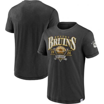 tričko pánské BOS True Classics Cotton Slub Elevated Boston Bruins