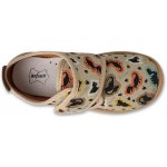 Befado dětské Barefoot bačkory Softer s dinosaury 902X056 – Zboží Dáma