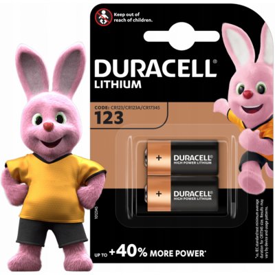 Duracell Ultra CR123A 2 ks 81476834 – Hledejceny.cz