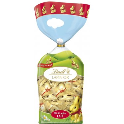 Lindt Pytlík se zlatými mini zajíčky 120 g – Sleviste.cz