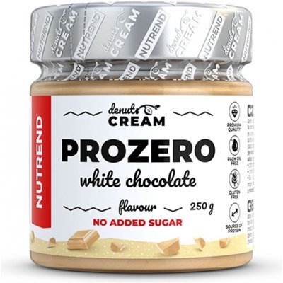 NUTREND DENUTS CREAM Prozero s bílou čokoládou 250 g – Zboží Mobilmania