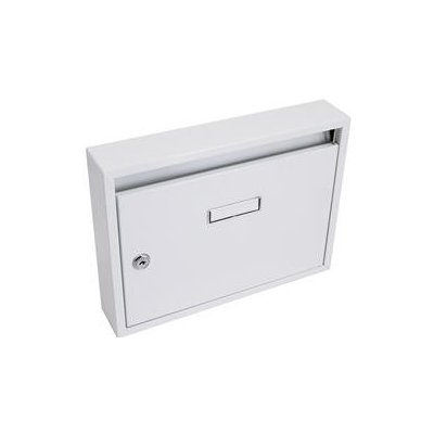 SCHRÁNKA POŠTOVNÍ PANELÁKOVÁ 320X240X60MM BÍ BEZ DĚR – Sleviste.cz
