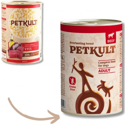 Petkult Adult Beef 400 g – Hledejceny.cz