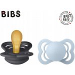 Bibs Supreme Iron Baby Blue šedá světle modrá 2 ks – Zboží Mobilmania