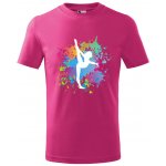 dětské tričko Gymnastka tmavě růžová – Zbozi.Blesk.cz